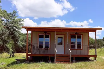 Image de Palais de Papa à Stacy Ranch, cabine sur 120 acres entre Ingram & Hunt, Tx