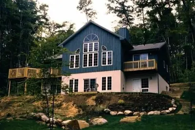 Image de Luxueux Lake Front Chalet de Montagne - Mont Tremblant