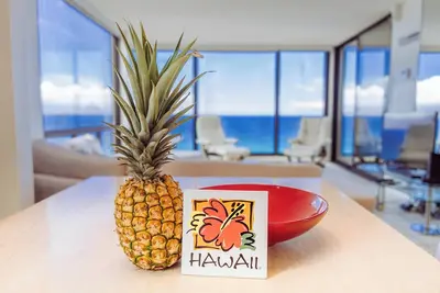 Image de Élégant en bord de mer à couper le souffle 2br Coin ~ Vista du Pacifique