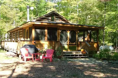 Image de Door County Cabin dans les bois, Baileys Harbour