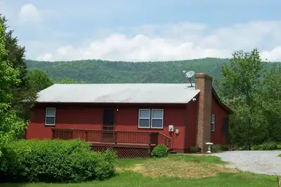 Image de Ours Bluff cabine sur la rivière Shenandoah