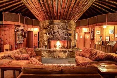 Image de Downing Mountain Lodge, en bordure de la forêt nationale sur 100 acres privés