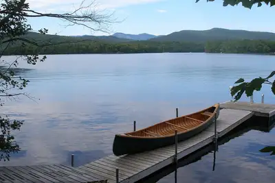 Image de Propriété spectaculaire du lac Kezar sur la côte est de la baie supérieure; couchers de soleil blancs