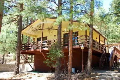 Image de Belle cabine dans les grands pins - Wrap Around Deck