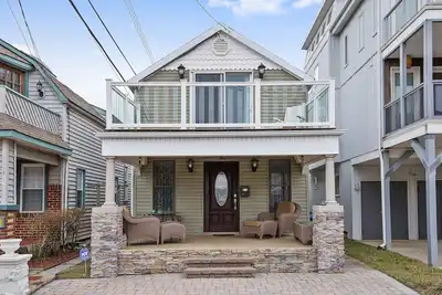Image de Beach Block Bradley Beach, New Jersey 3 Maisons Ă la plage comprend 4 passes de plage