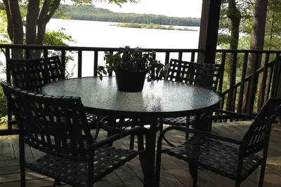 Image de Paisible, Rustic Retreat, 25ft de plage privée, 300 Acre étang