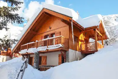 Image de Superbe chalet de ski à l'Alpe d´Huez/complexe d'Oz