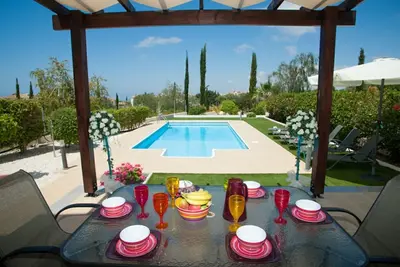 Image de Belle villa relaxante de 3 chambres avec piscine privée