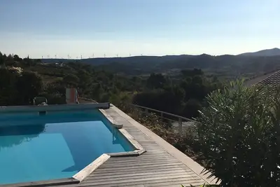 Image de Villa avec piscine privée Lg dans la belle campagne Languedoc-Roussillon-WiFi
