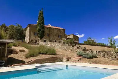 Image de Villa restaurée - Maison de campagne - Maison du prêtre, frontières Ombrie / Toscane