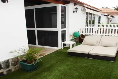 Image de Beau bungalow à maspalomas avec jardin privé