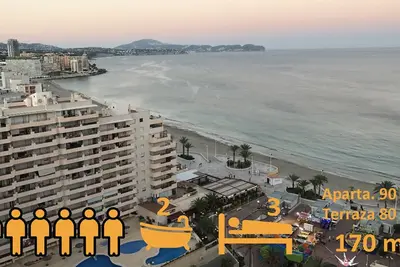 Image de Appartement 3 Chambres Avec Vue Sur La Plage Et Montagnes