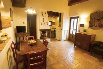 Image de Appartement avec jardin dans ancien corps de ferme avec piscine