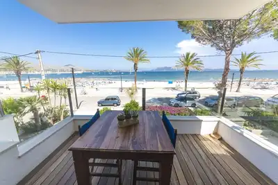 Image de Appartement en front de mer de Port Pollença avec de superbes vues