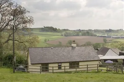 Image de détendez-vous et détendez-vous dans les belles Blackdown Hills sur la frontière Devon / Somerset