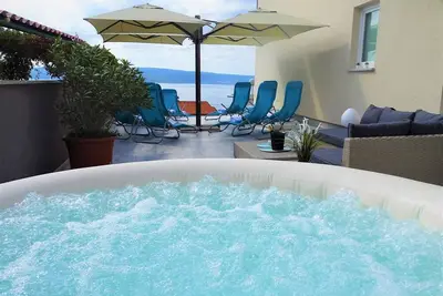 Appartement de vacances avec vue sur la mer et air conditionné