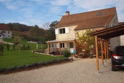 Image de Conversation de grange impressionnante dans les Hautes Côtes de Beaune à 2 km de Nolay