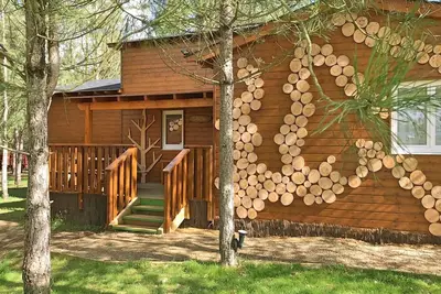 Image de Hôtel original sous les pins