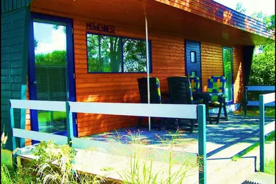Image de Bungalow près du lac dans Verchen, à quelques minutes de la plage