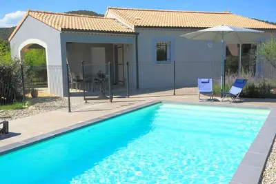 Image de Superbe Villa 4 personnes, piscine privative, climatisation, TBéquipement, calme
