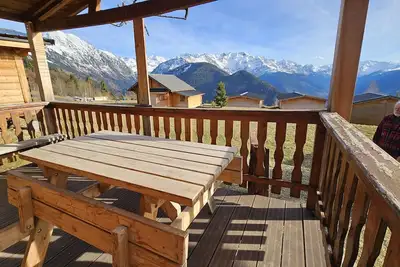 Image de Chalet Bois individuel dans résidence de Vacances
