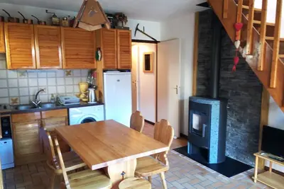 Image de Centre village, duplex 6 pers plein sud avec balcon, proche pistes, belle vue