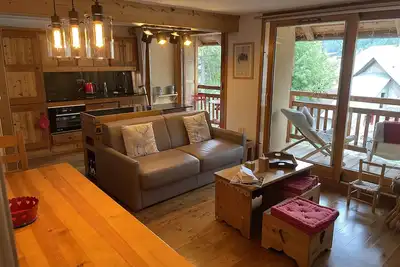 Image de Appartement de charme 4 personnes, Serre Chevalier 1400 m 3*, Wifi