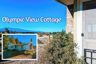 Image de Olympic View Cottage avec vue panoramique et Ă distance de marche de la plage