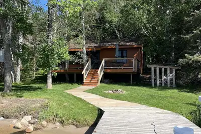 Image de Island Cabin ~ Lac vivant Ă son meilleur, propre, moderne, Parc national des Voyageurs