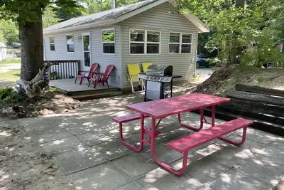 Image de Bord de l'eau Cottage sur une plage privée sur le lac Huron