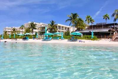 Image de Incroyable Grace Bay Beach et vue sur le coucher du soleil. . . . ÉTAGE SUPÉRIEUR!