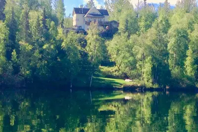 Image de Trout Fishing Lake Front- Mt. Vues - Poisson, Bateau, Randonnée, Vélo, Nager, 15 personnes