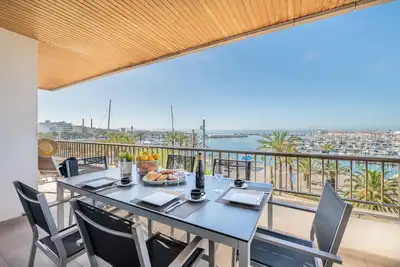 Image de Alcudiamar etvpl / 12507 Fantastique appartement avec vue sur la mer en front de mer