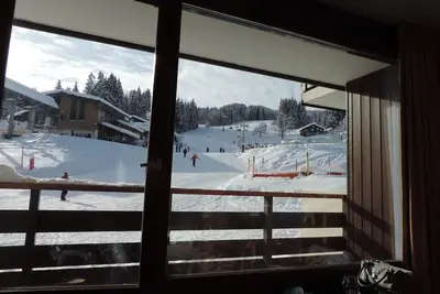 Image de Balcon Plein sud - Les Esserts - Ski in Ski out - Rénové