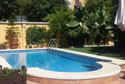 Image de Villa avec piscine privée à 250 m. de la plage et à 15 minutes du centre de Malaga