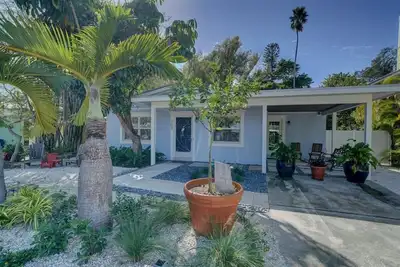 Image de Cottage Sea Garden avec accès direct à la plage, climatisation et WiFi - North End Anna Maria Fl