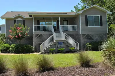 Barefoot Days: maison 3 Br / 2 Ba à Pawleys Island, pour 8 personnes