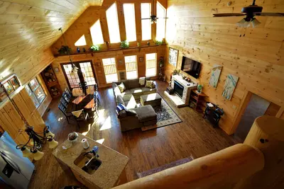 Image de Superbe maison neuve Log 11 personnes