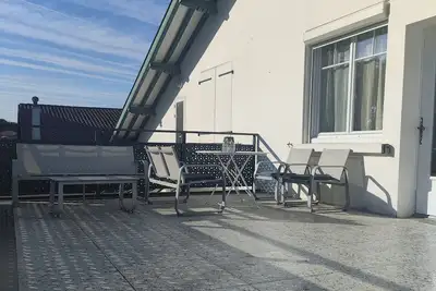 Image de Tarnos-Plage 1500m  - Gîte  Ancv dans maison/Jardin - Landes limite Pays Basque