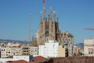 Image de Wonderful open plan apartment with the best view in Barcelona
