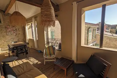 Image de Leucate village, maison avec garage