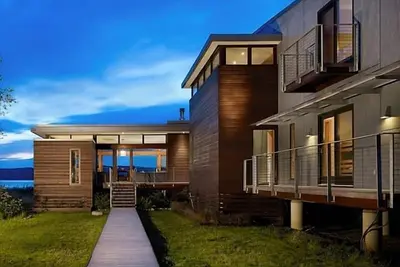 Image de Maison Front De Mer OCÉAN De Luxe Sur Une ÎLE PRIVÉE (Puget Sound)