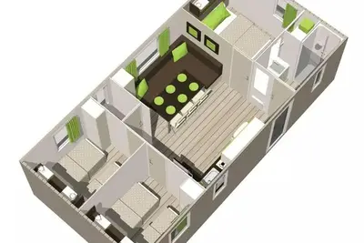 Image de Cottage Evasion - 3 Chambres 6 personnes