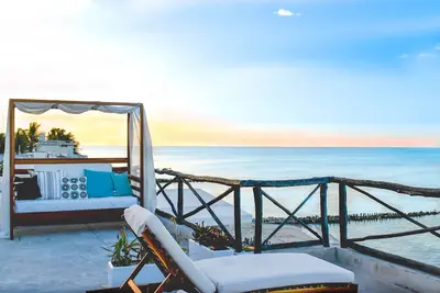 Image de Superbe Nouvelle Plage Maison Calme Beau Plage