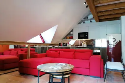 Charmant Duplex Montagnard à Pra Loup 1500 - Idéal pour 6 Personnes avec Wi-Fi et Parking Privé
