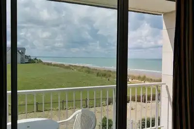 Image de Jullouville à 2 pas de la plage appartement exposé plein sud vue avec sur mer