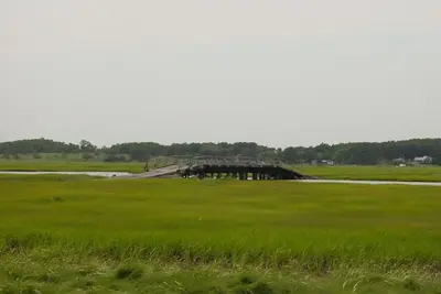 Image de Palmers On Lieutenant Island, maison de charme avec poteau / poutre