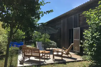 Image de grande maison bois bohĂŞme proche la rochelle