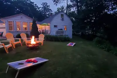 Image de Cottage pittoresque dans un cadre boisé privé | Près des lacs | Chiens bienvenus