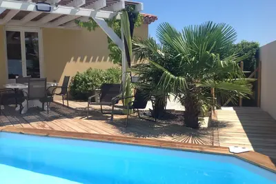 Image de Maison 4 ch. piscine, plage, canal du midi et nature protégée